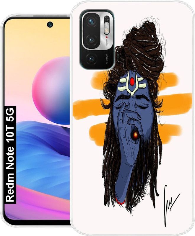 SmartGoldista Back Cover for Xiaomi Redmi Note 10T 5G  (Multicolor, Grip Case, Silicon)