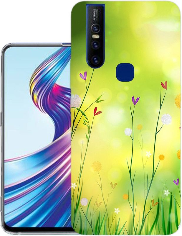 kridha Back Cover for Vivo V15 back cover | Vivo 1819 back cover | Vivo V15 / Vivo 1819 | Design_135  (Multicolor, Flexible, Silicon, Pack of: 1)