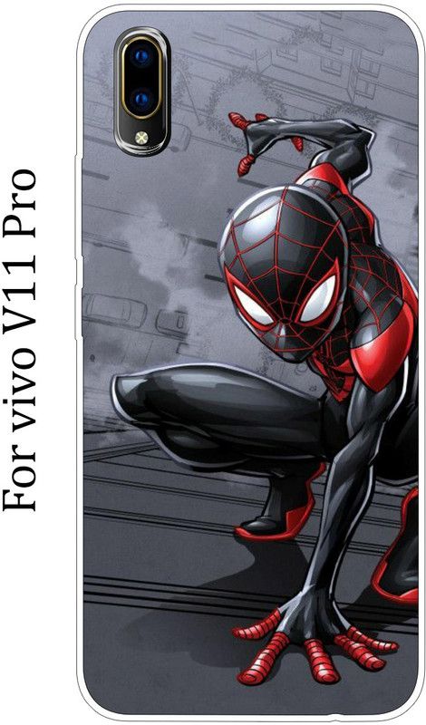 SillyStore Back Cover for vivo V11 Pro  (Multicolor, Grip Case, Silicon)