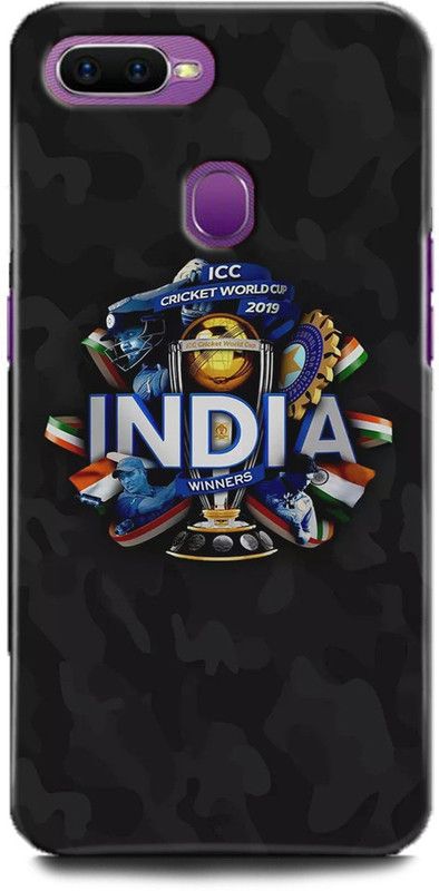 INTELLIZE Back Cover for Oppo A7/CPH1901 World Cup,Printed  (Multicolor, Shock Proof, Pack of: 1)