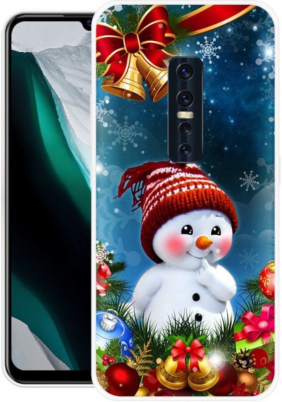 BLUEBUG Back Cover for Vivo V17 Pro  (Multicolor, Grip Case, Silicon, Pack of: 1)