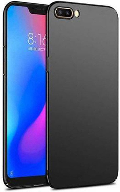 Stunny Back Cover for Oppo A3A, C1  (Black, Grip Case, Pack of: 1)