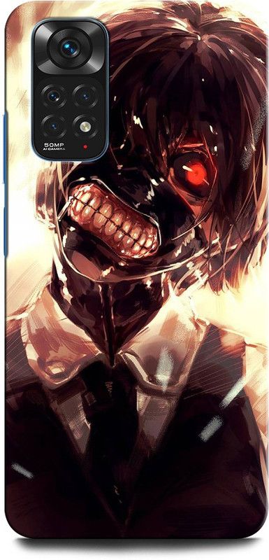 INTELLIZE Back Cover for Redmi Note 11S KANEKI, TOKYO GHOUL, ANIME  (Multicolor, Hard Case, Pack of: 1)