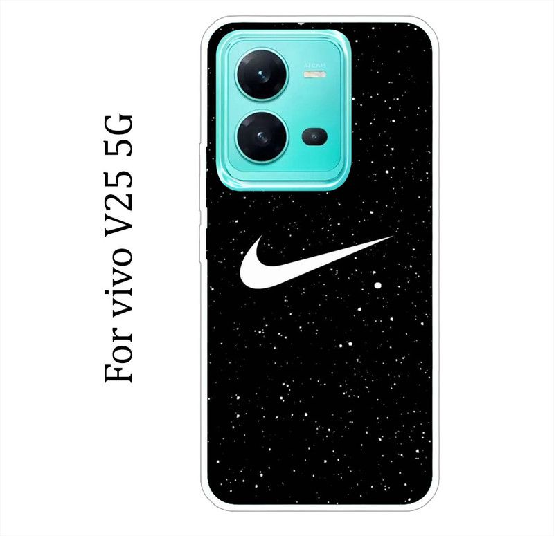 Anami Back Cover for vivo V25 5G  (Multicolor, Grip Case, Silicon)