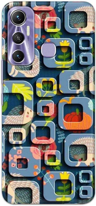 SIDEKICK SOTER Back Cover for Infinix Hot 11  (Multicolor, Anti-radiation, Pack of: 1)