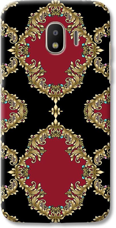CoDecor Back Cover for Samsung Galaxy J2 2018  (Red, Hard Case, Pack of: 1)