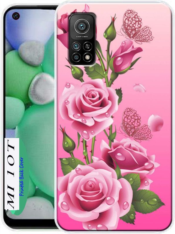 KENTAROELENE Back Cover for Redmi 10T Pro 5G, MI 10T Pro 5G Back Cover  (Multicolor, Dual Protection, Silicon, Pack of: 1)