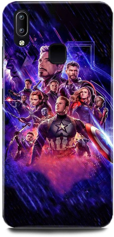 MP ARIES MOBILE COVER Back Cover for Vivo Y91, 1811,Avenger,Logo,Avengers,Marvels,Superhero,superheroes,avengers,end,game,  (Multicolor, Hard Case, Pack of: 1)