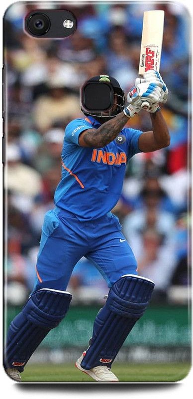 play fast Back Cover for Vivo V7+/1716 SHIKHAR DHAWAN PRINTED  (Multicolor, Hard Case, Pack of: 1)