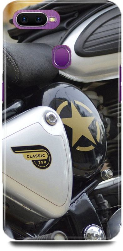 MP ARIES MOBILE COVER Back Cover for OPPO A5s, CPH1909,Royal,En,field,Lover,Bike,Sports,Bike,Bullet,Lover,bullet,CLASSIC,350,  (Multicolor, Hard Case, Pack of: 1)