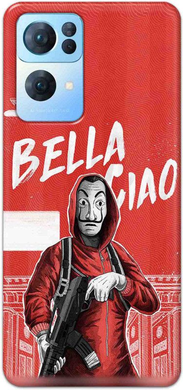 NDCOM Back Cover for OPPO Reno7 Pro 5G Bella Chao Printed  (Multicolor, Hard Case, Pack of: 1)