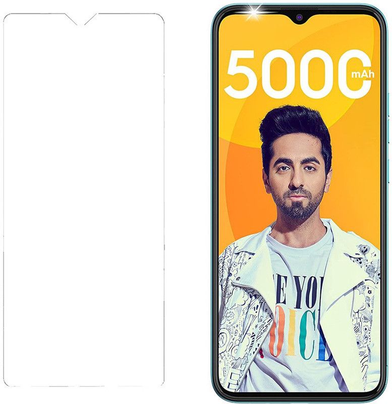 dinotrec Tempered Glass Guard for Tecno Spark Go 2021, Tecno Spark 6 Go  (Pack of 1)