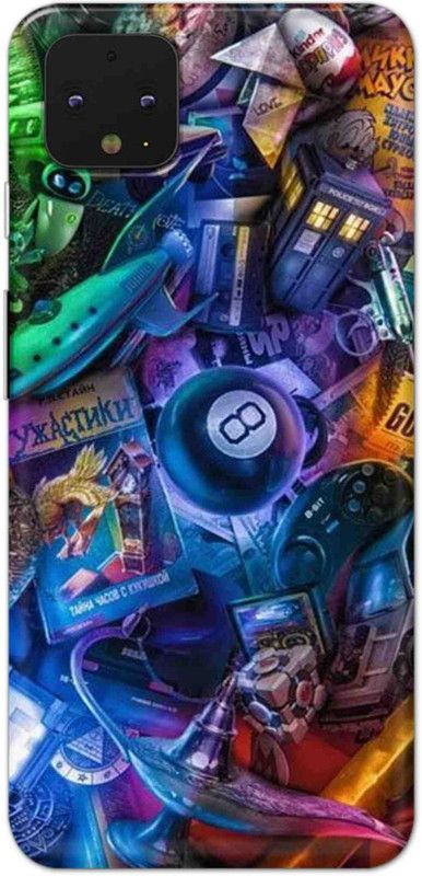 NDCOM Back Cover for Google Pixel 4 XL Loot Box Printed  (Multicolor, Hard Case, Pack of: 1)