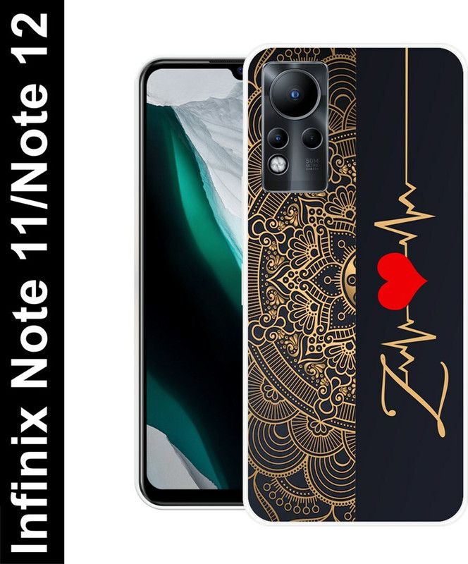 Cravation Back Cover for Infinix Note 11  (Multicolor, Dual Protection, Silicon, Pack of: 1)