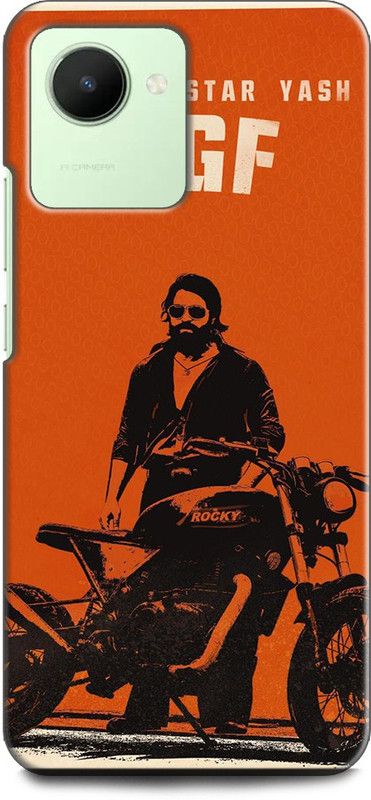 WallCraft Back Cover for Realme Narzo 50i Prime, RMX3506 KGF, ROCKY BHAI, YASH, NAVEEN KUMAR GOWDA  (Multicolor, Dual Protection, Pack of: 1)
