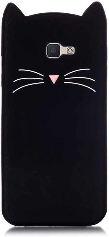 Dgeot Back Cover for Samsung Galaxy On Nxt (Gold, 64 GB) (3 GB RAM)  (Black, Grip Case, Pack of: 1)