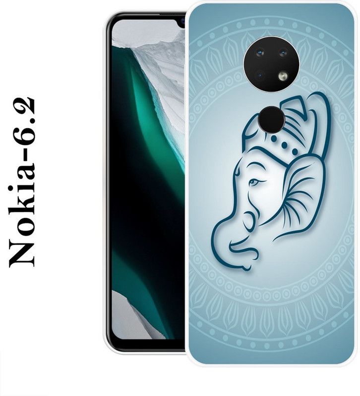 KUDI Back Cover for Nokia 6.2, Nokia 7.2  (Blue, Silicon)