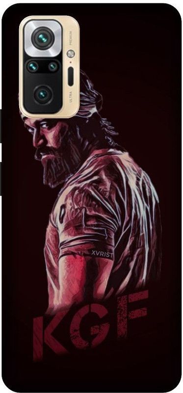 GRAFIQE Back Cover for REDMI Note 10 Pro M2101K6P YASH, KGF, ROCKING STAR, TAMIL HERO, TELUGU STAR  (Multicolor, Shock Proof, Pack of: 1)