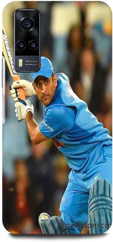 FUGGA Back Cover for Vivo Y51, V2030, MS, DHONI, 7, MAHENDRA, SINGH, DHONI, CSK, PLAYER  (Multicolor, Hard Case, Pack of: 1)