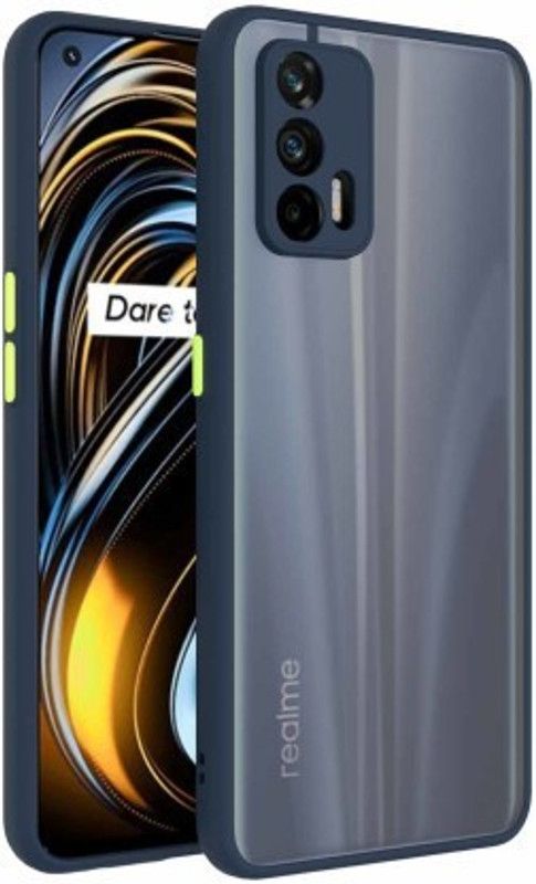 Cermarise Back Cover for Realme GT 5G  (Blue, Camera Bump Protector, Pack of: 1)