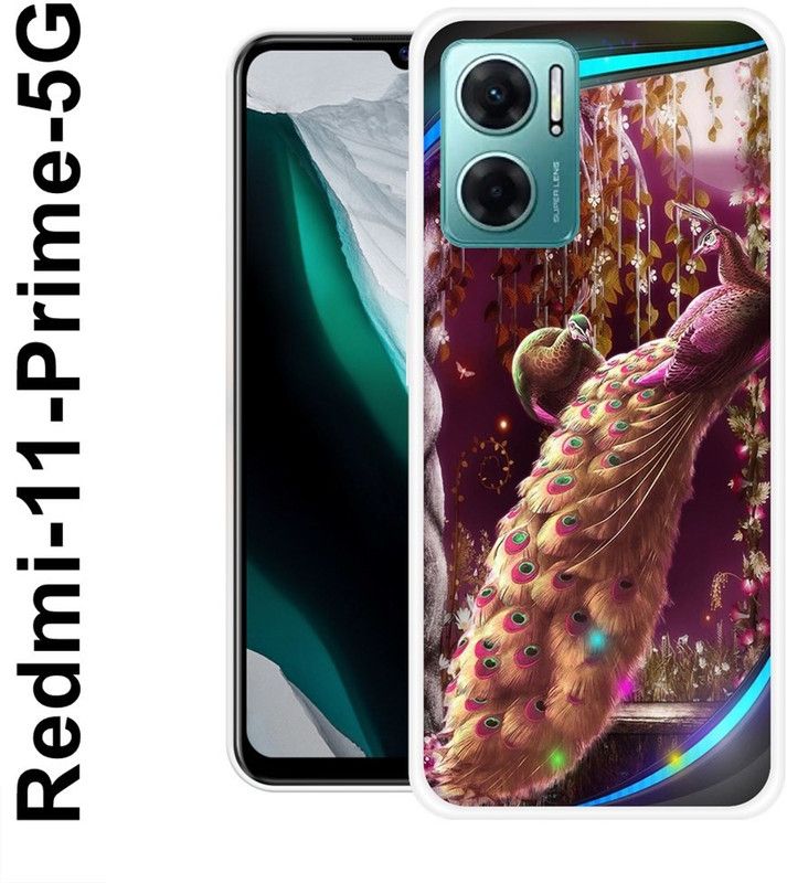 Sswastik Back Cover for Redmi 11 Prime 5G  (Multicolor, Grip Case, Silicon)