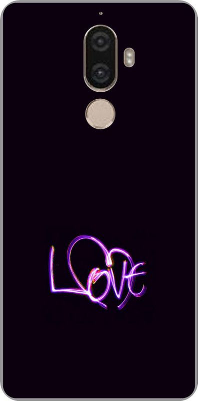 Bastex Back Cover for Lenovo K8 Note  (Purple, Black, Pack of: 1)