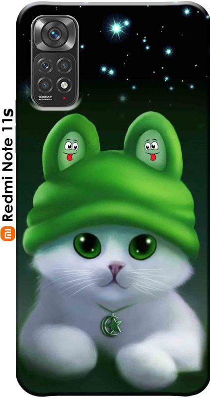 YornoSis Back Cover for Redmi Note 11S 2841  (Multicolor, 3D Case, Silicon, Pack of: 1)