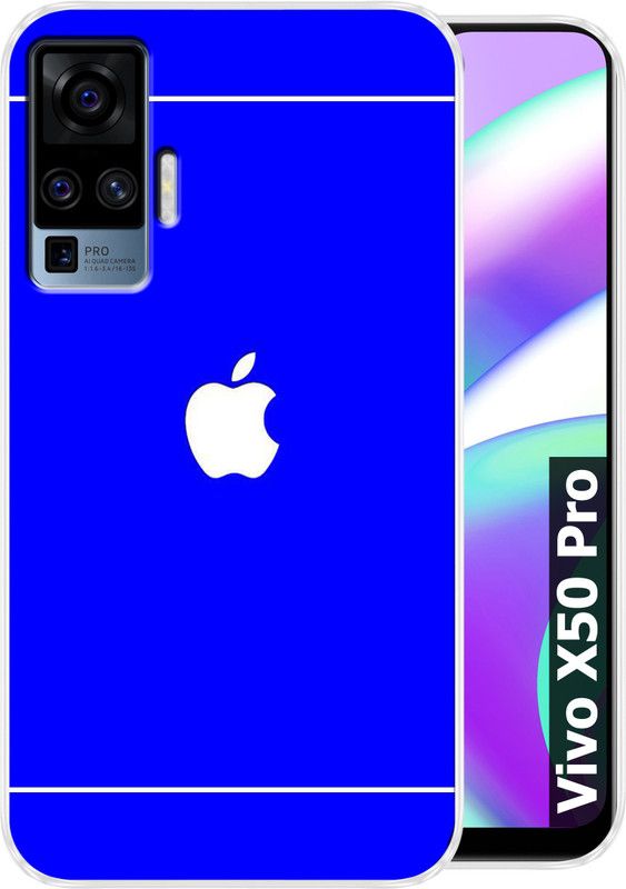 vipax Back Cover for Vivo X50 Pro  (Multicolor, Silicon, Pack of: 1)