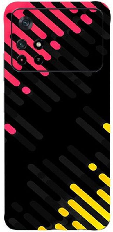 Jeeva Creation Poco M4 Pro Mobile Skin  (Ultra Super Abstract Lines Skin With High Matte Finish.)