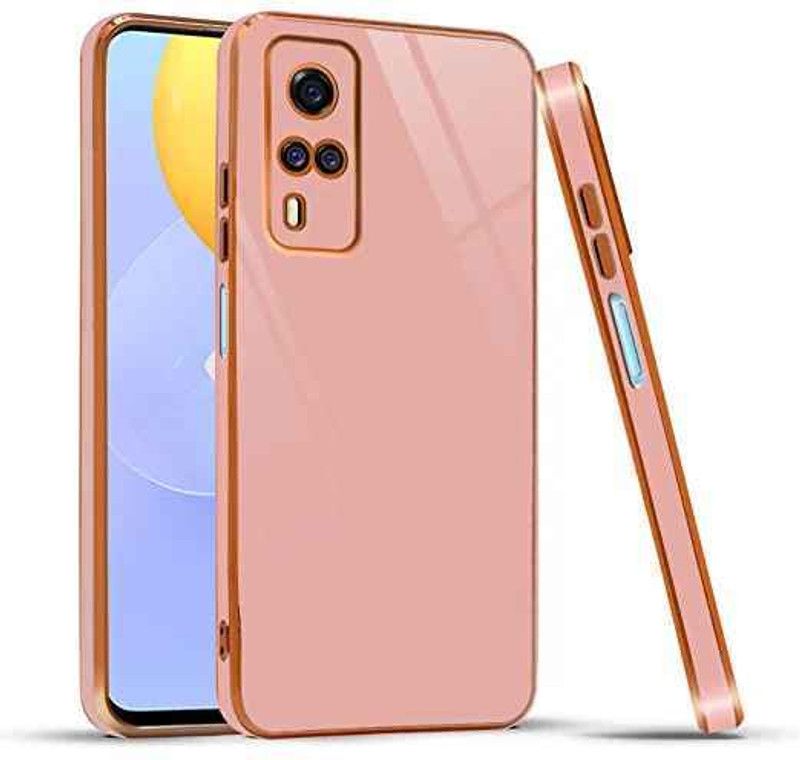 shinecastle india Back Cover for SNTL-Vivo Y53s 4G Pink  (Pink, Flexible, Silicon, Pack of: 1)