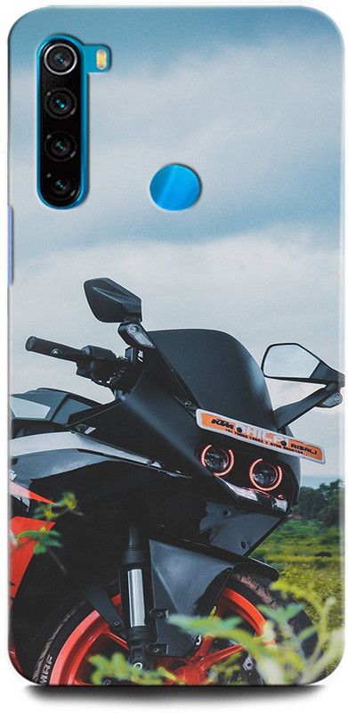 ORBIQE Back Cover for Redmi Note 8 M1908C3JI KTM, KTM BIKE, SUPERBIKE, BIKE LOVER  (Multicolor, Hard Case)