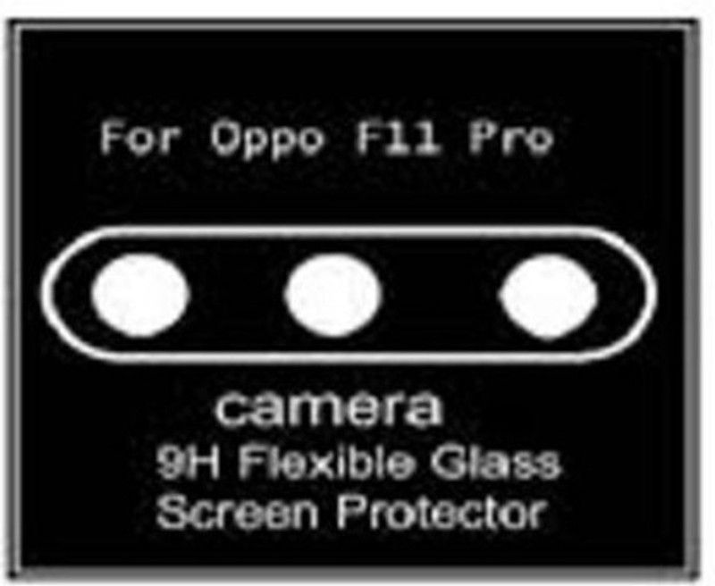 SOMAENTERPRISES Back Camera Lens Glass Protector for Oppo F11 PRO  (Pack of: 1)
