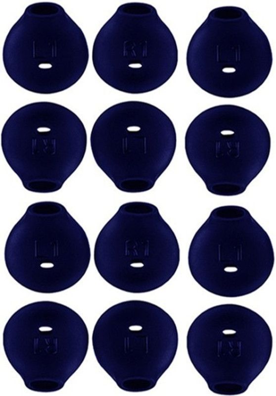 THE DARK NIGHT Qweezer al Earphone In The Ear Headphone Cushion In The Ear Headphone Cushion  (Pack of 1, Blue)