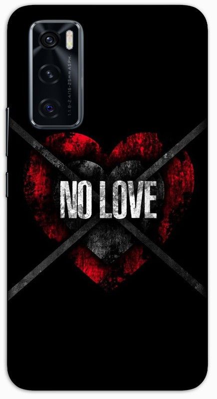 CROKIAN Back Cover for ViVO V20 SE No love Back Cover  (Multicolor, Hard Case)