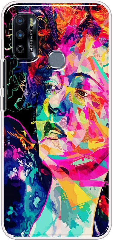 Oye Stuff Back Cover for Infinix Smart 4 Plus  (Multicolor, Grip Case, Silicon, Pack of: 1)