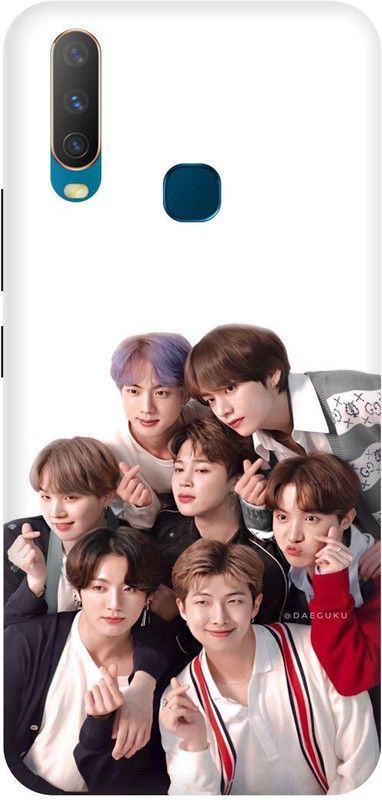 Zaplab Back Cover for Vivo Y12, 1904, BTS Army Printed  (Multicolor, Hard Case, Pack of: 1)