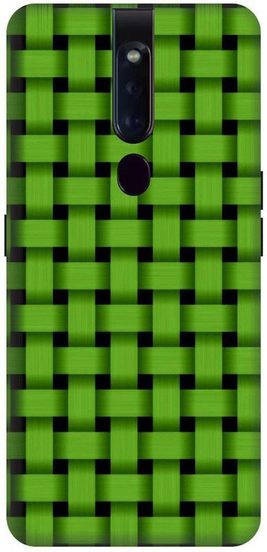 KARJUN Back Cover for OPPO F11 Pro, Green Multicolour Printed  (Multicolor, Hard Case, Pack of: 1)