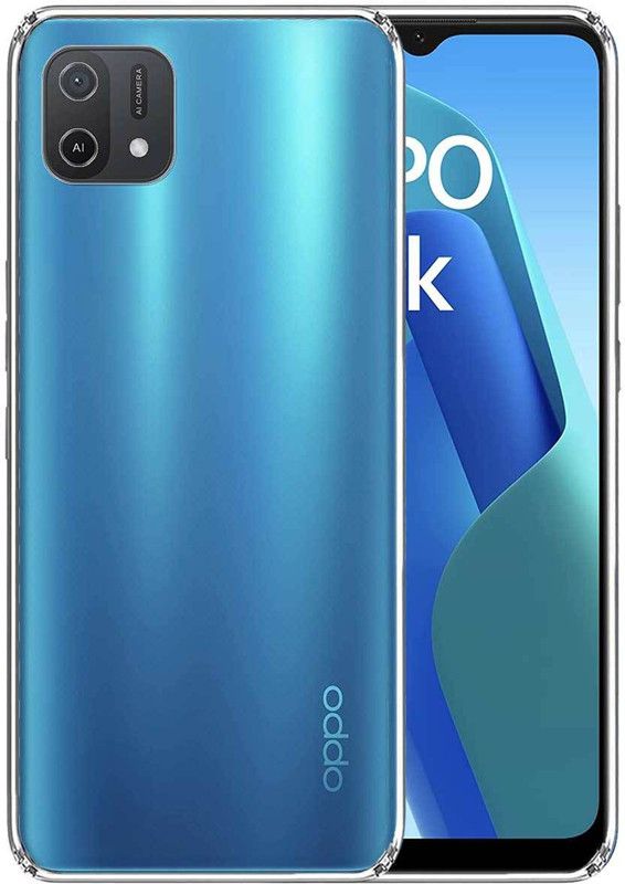 RRTBZ Back Cover for Oppo A16k  (Transparent, Silicon)