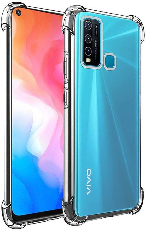 SmartPoint Back Cover for vivo Y30  (Transparent, Silicon, Pack of: 1)