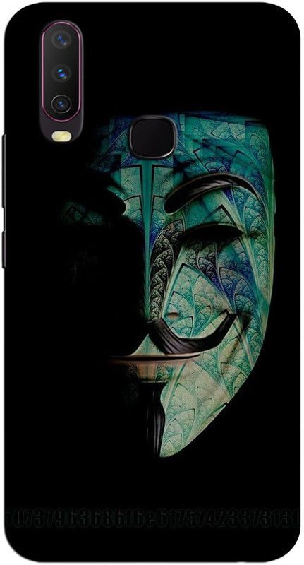 CROKIAN Back Cover for Vivo Y17 Joker mask Back Cover  (Multicolor, Hard Case, Pack of: 1)