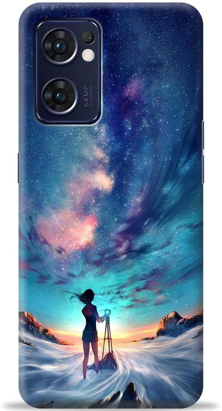 Loffar Back Cover for Oppo Reno7 5G  (Multicolor, Shock Proof, Pack of: 1)