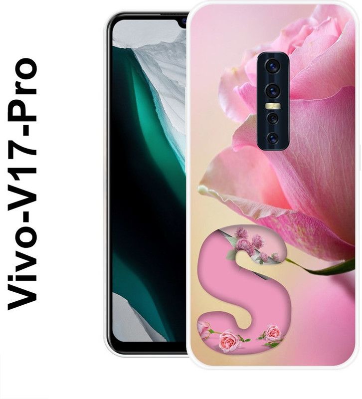 redfly Back Cover for Vivo V17 Pro  (Beige, Pink, Grip Case, Silicon)