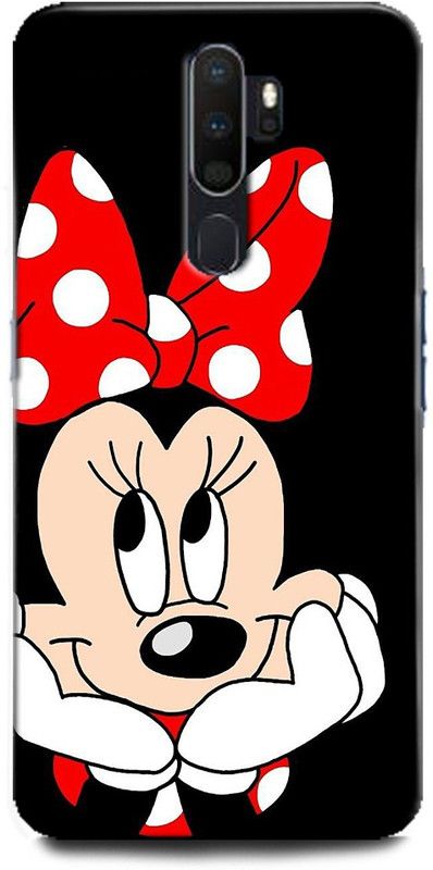 Afterglow Back Cover for OPPO A9 2020 MINNIE MOUSE, FINE PINK ART, CARTOON, DISNEY  (Multicolor, Shock Proof, Pack of: 1)