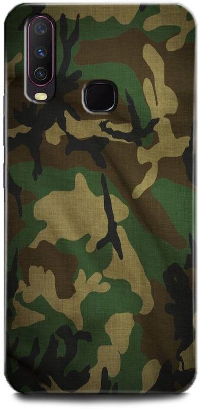 play fast Back Cover for Vivo Y12/1904 INDIAN ARMY PRINTED  (Multicolor, Hard Case, Pack of: 1)