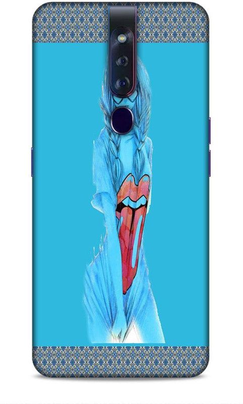 Keviv Back Cover for OPPO F11 Pro  (Blue, Pack of: 1)
