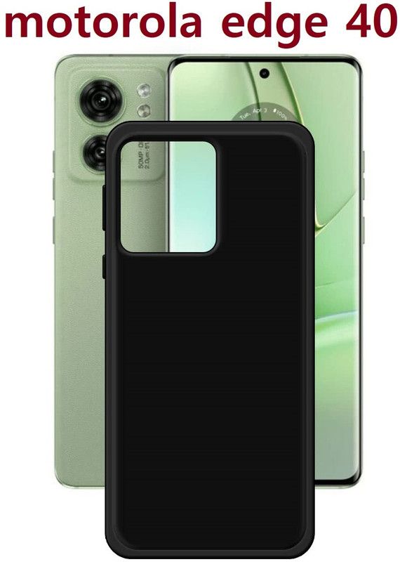 VDAT Back Cover for MOTOROLA Edge 40, MOTO Edge 40, (ca)  (Transparent, Grip Case, Silicon, Pack of: 1)