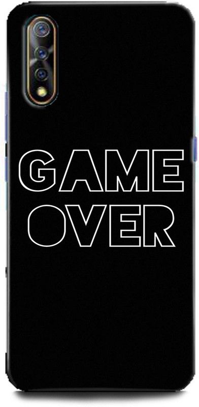 Afterglow Back Cover for Vivo Z1x GAME OVER, QUOTES  (Multicolor, Shock Proof, Pack of: 1)