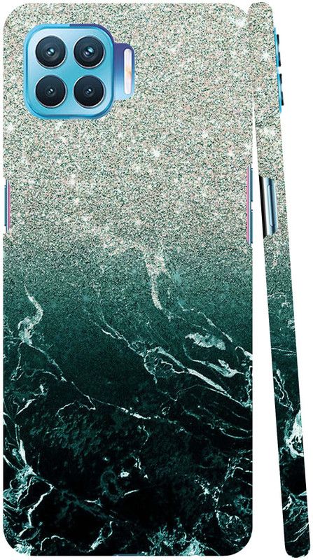 GS PANDA COLLECTIONS Back Cover for OPPO F17 PRO  (Green, Grey, Pack of: 1)