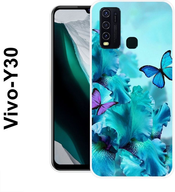 redfly Back Cover for Vivo Y30, Vivo Y50  (Multicolor, Silicon)