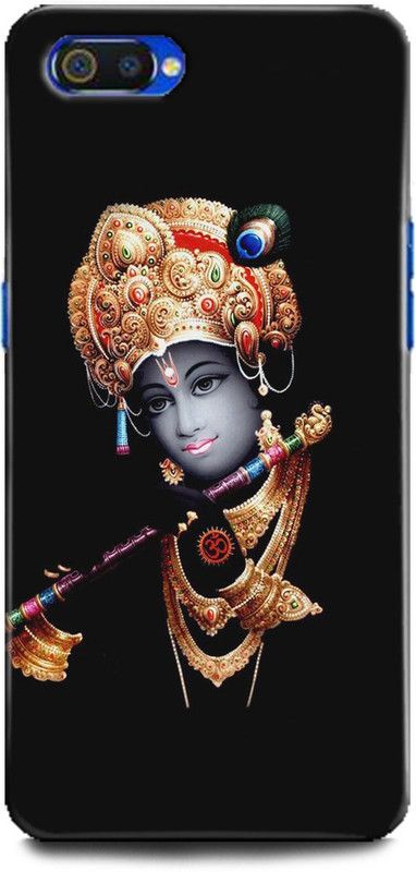 INTELLIZE Back Cover for Realme C2/RMX1945 krishna,Printed  (Multicolor, Shock Proof)